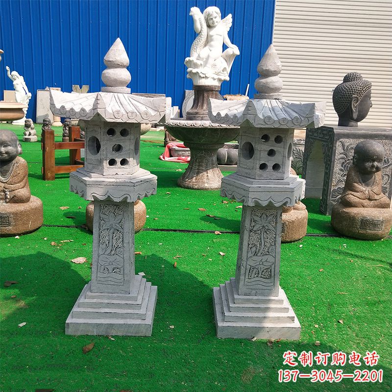 新乡中式大理石灯笼