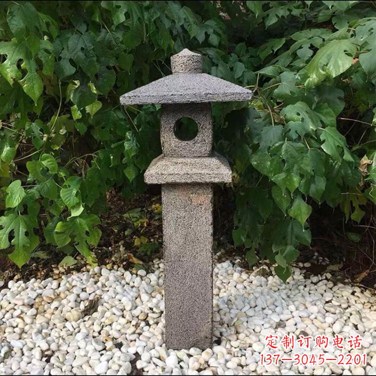 新乡中式复古园林石灯