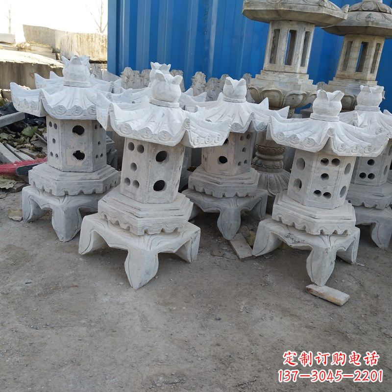 新乡中式古代石灯笼