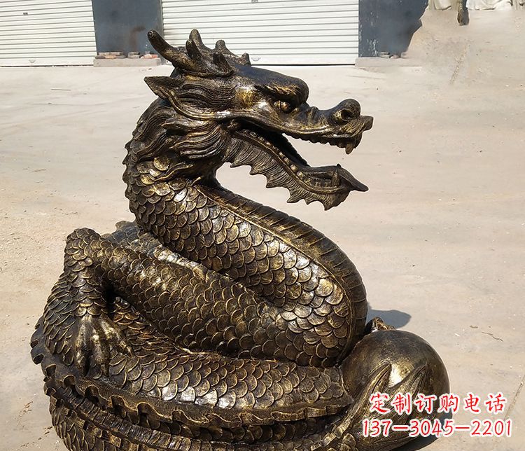 新乡铸铜神龙雕塑